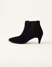 Serenity Suede Point Ankle Boots, Blue (NAVY), large