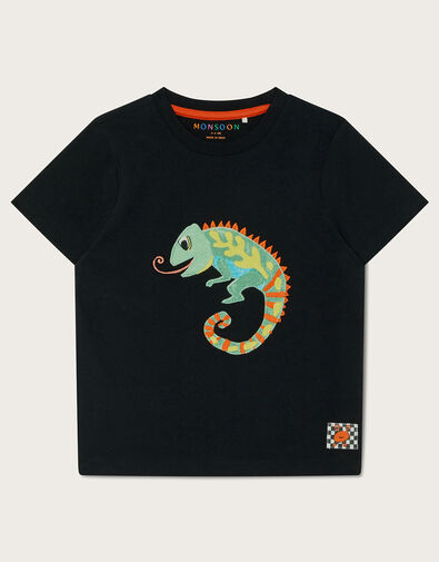 Chameleon T-Shirt, Black (BLACK), large