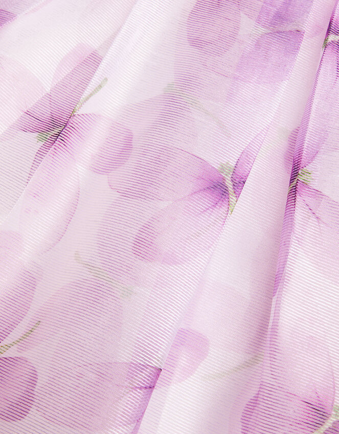 Dragonfly Print Dress, Purple (PURPLE), large