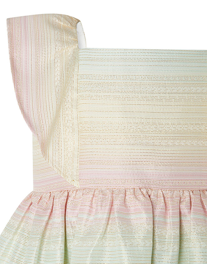 Baby Sherbet Rainbow Sparkle Dress, Multi (MULTI), large