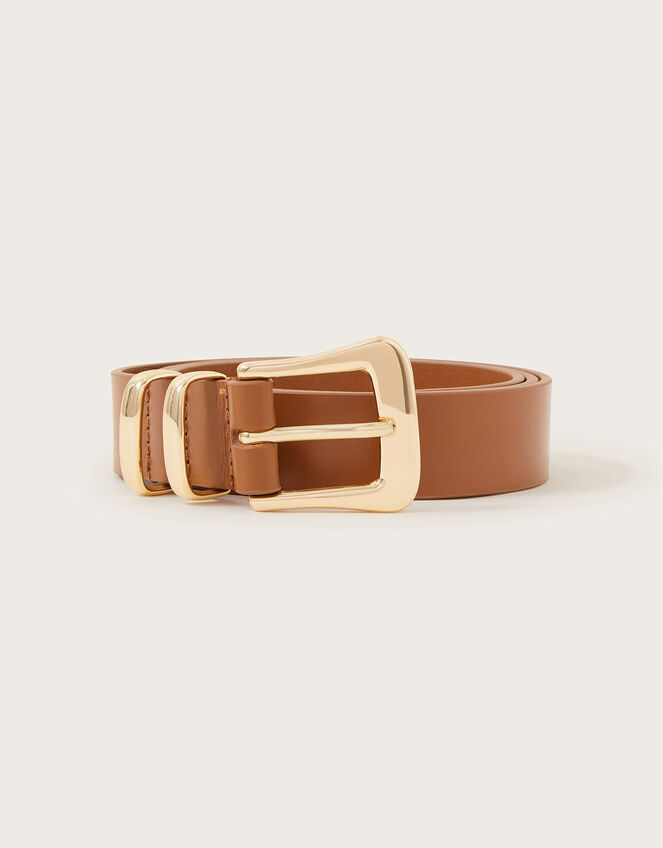 Leather Core Belt, Tan (TAN), large