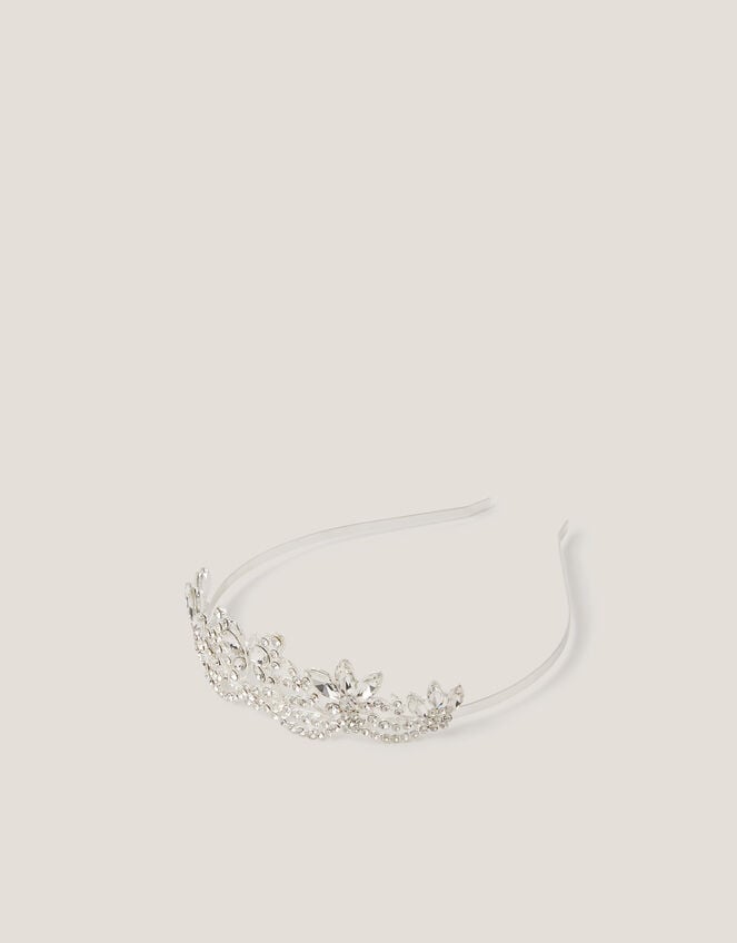 Diamanté Butterfly Tiara 1000977585