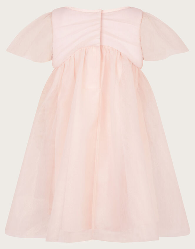 Baby Hannah Corsage Dress, Natural (CHAMPAGNE), large