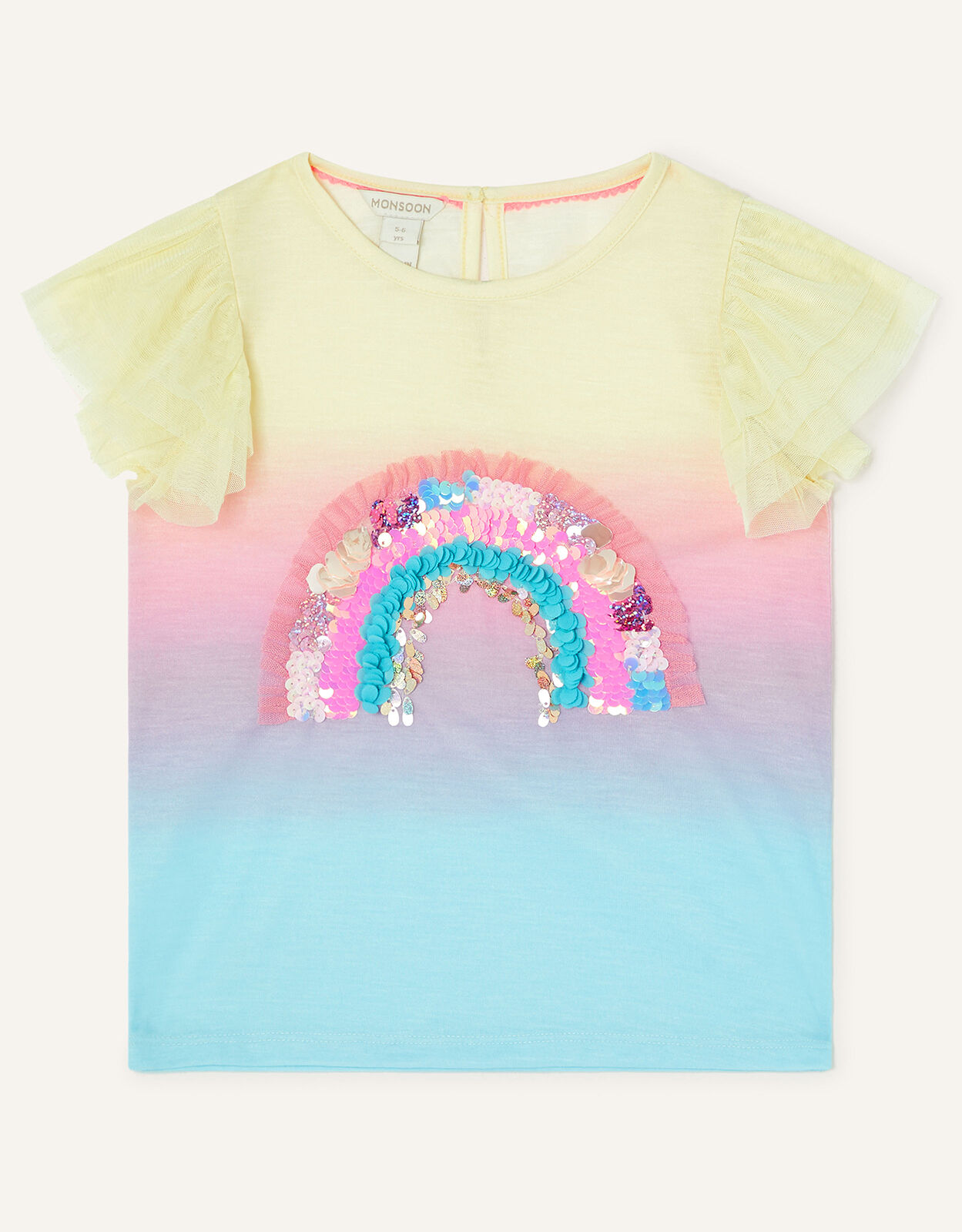 Tシャツ・カットソー Ombre Sequin Logo T-Shirt 129182_608636_406968.jpg