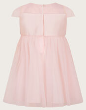 Baby Blossom Bow Bodice Dress, Pink (PINK), large