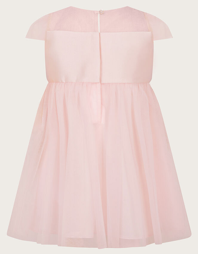 Baby Blossom Bow Bodice Dress, Pink (PINK), large