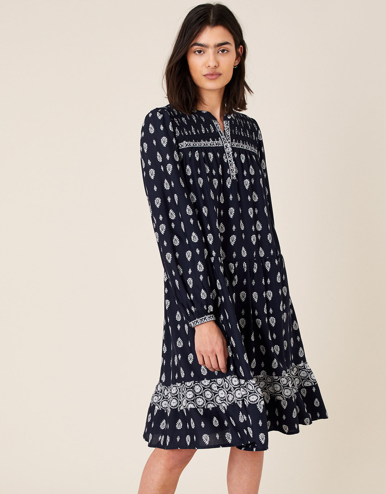 Monsoon duck egg blue dress discount