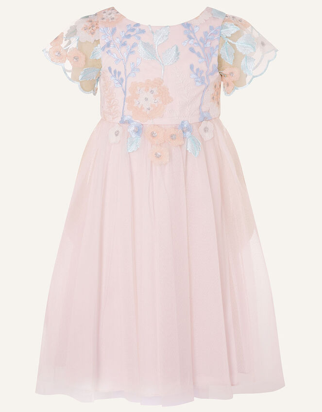 Floral Embroidered Dress Multi | Girls' Dresses | Monsoon UK.
