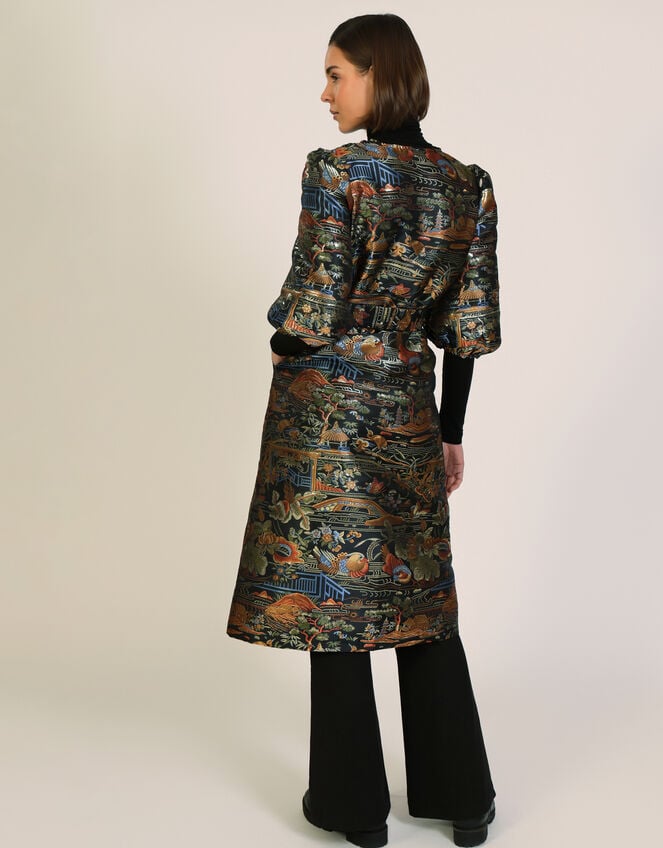 Traffic People Scenic Jacquard Duster Coat, Multi (MULTI), large