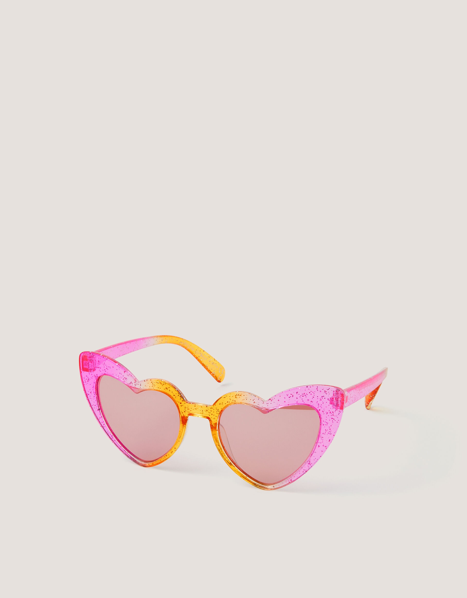 Glitter Ombré Heart Sunglasses