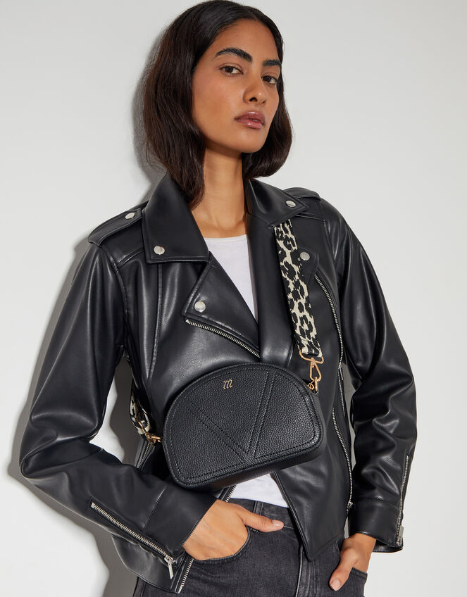 Hali Crossbody Bag, Black (BLACK), large