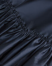 Ohio Taffeta Prom Dress, Blue (NAVY), large