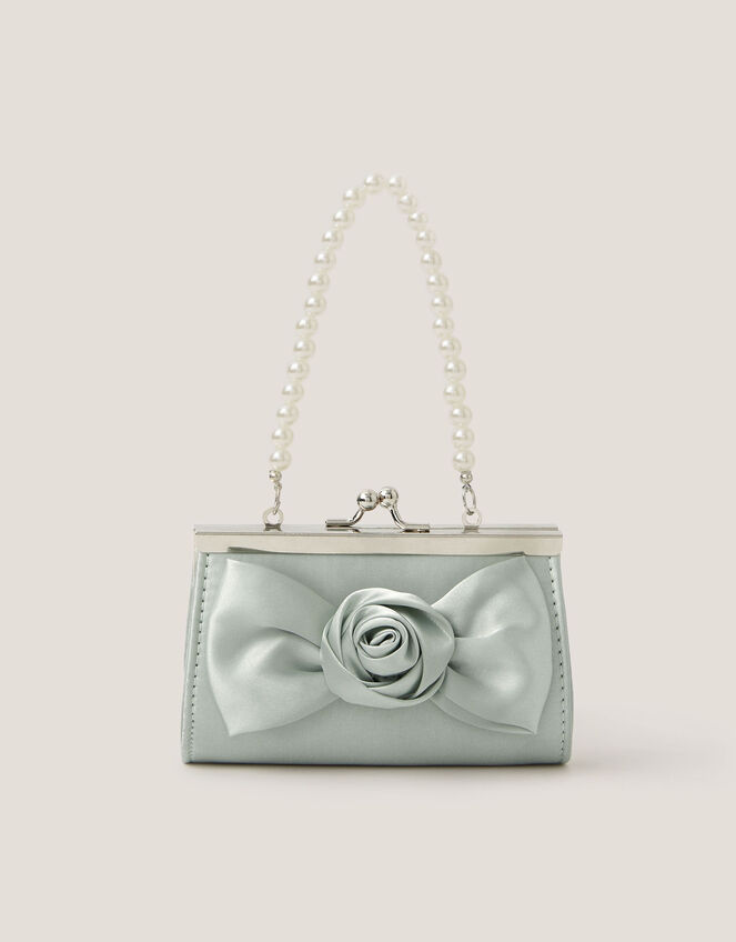 Satin Bow Mini Bag
