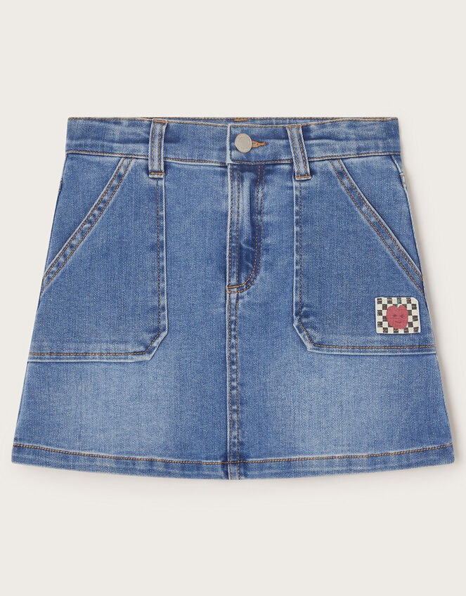 Denim Mini Skirt Blue | Girls' Skirts | Monsoon UK.