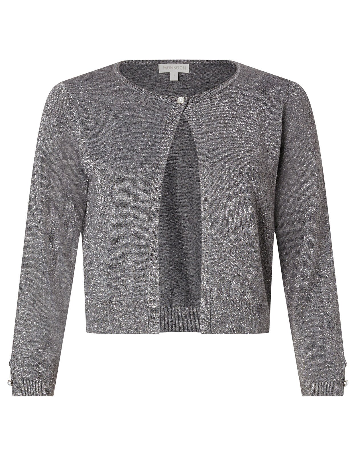 Silver grey shrug hotsell