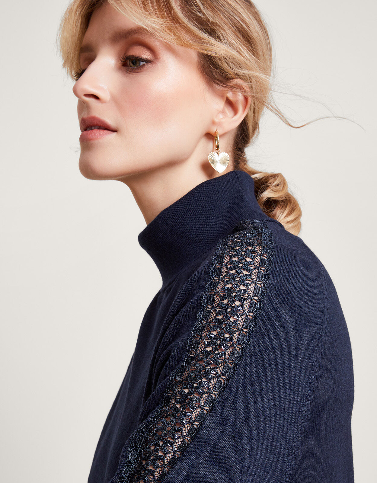 Ladies polo neck inserts hot sale