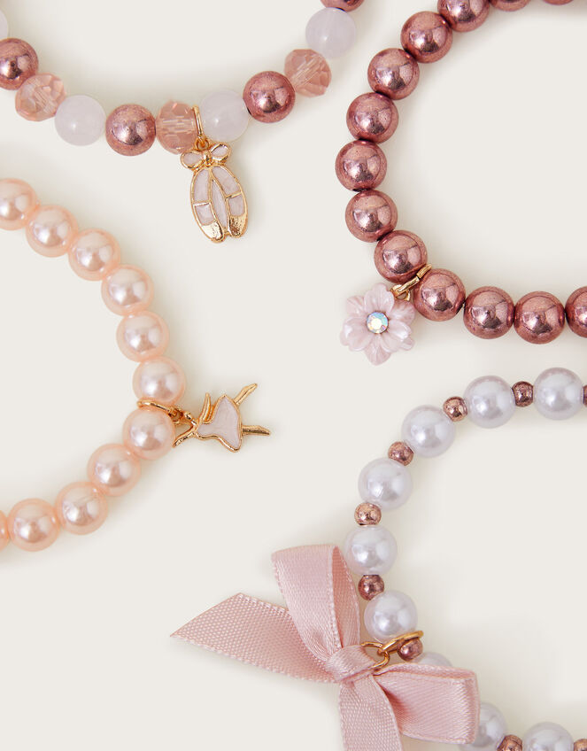 4-Pack Ballerina Bracelets, , large