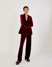 Penelope Double Breasted Jacket , Red (RED), large