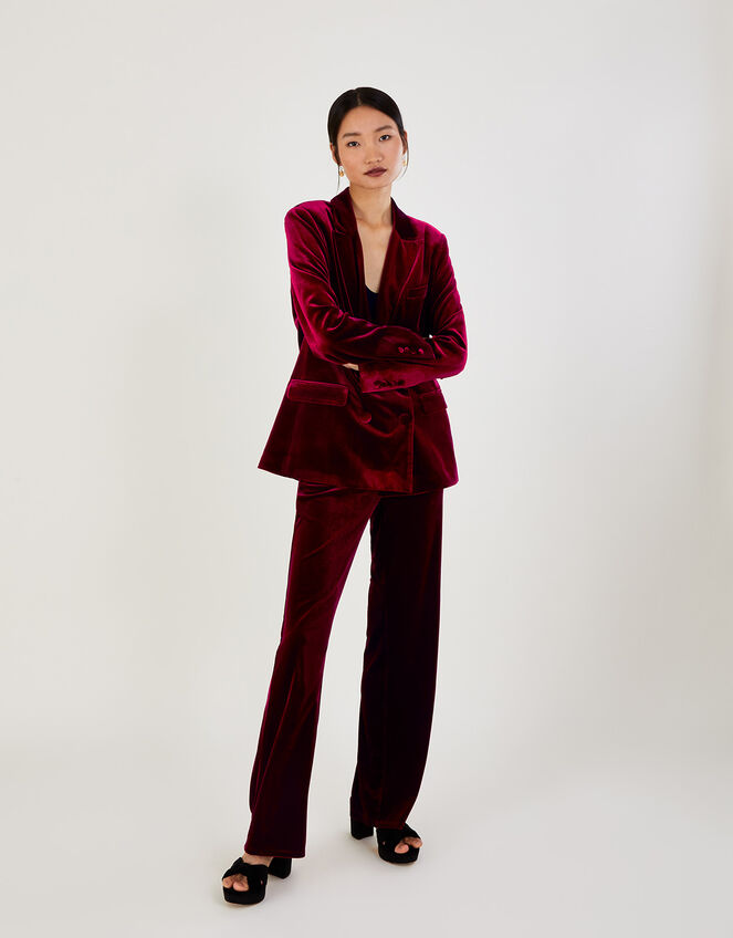Penelope Double Breasted Jacket , Red (RED), large
