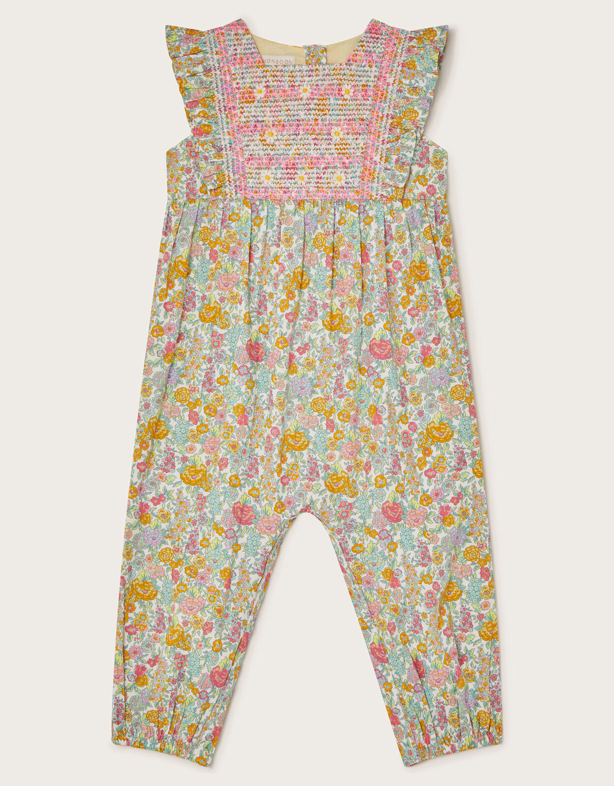 Baby girl floral jumpsuit 2025