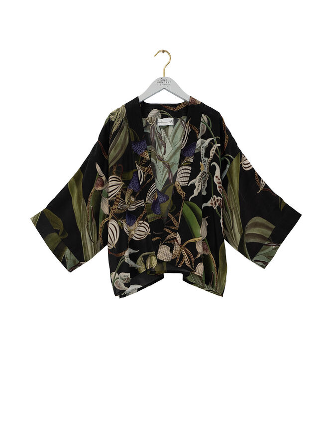 One Hundred Stars Orchid Kimono Jacket, , large