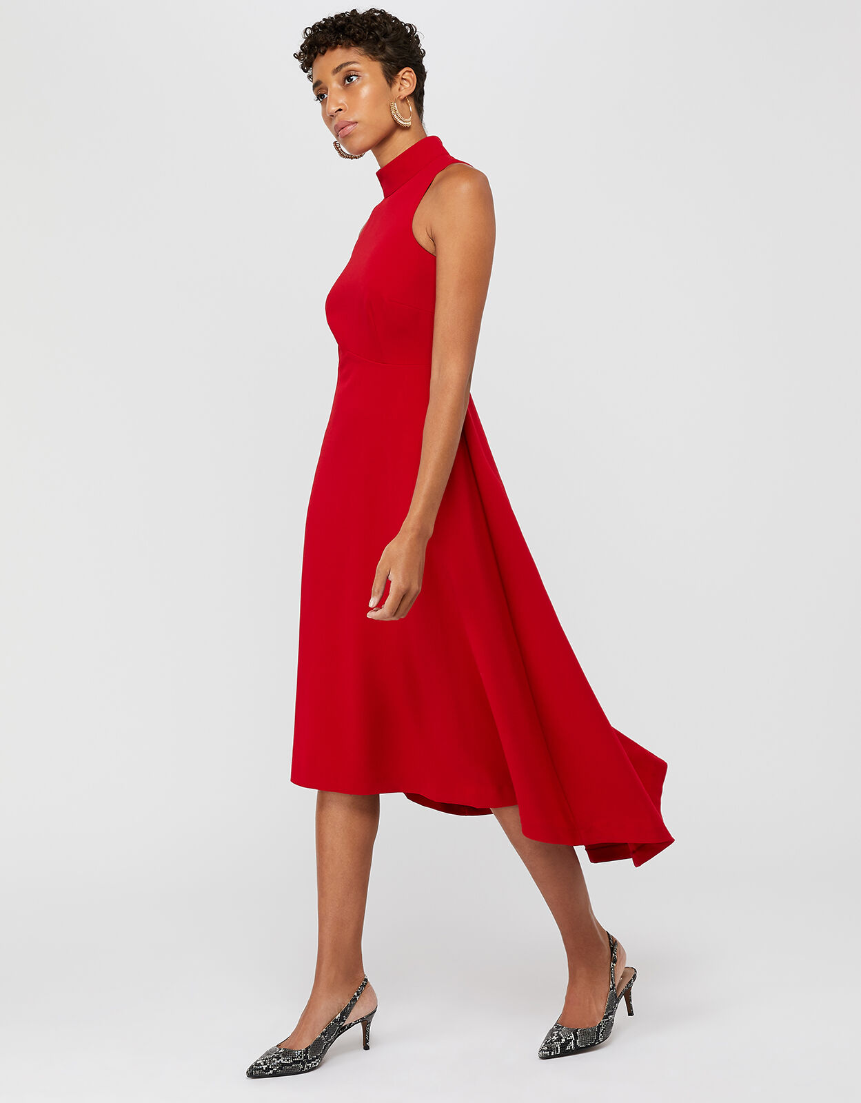 monsoon high low dress