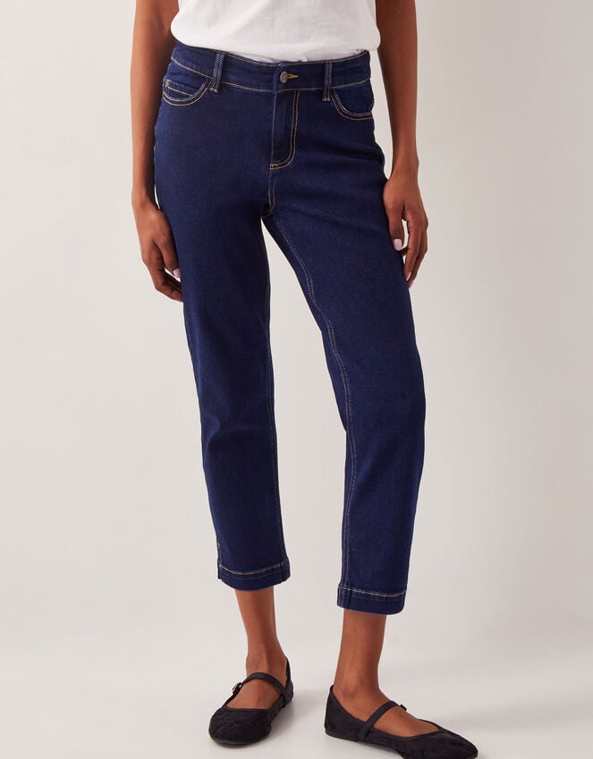 Idabella Cropped Jeans, Blue (INDIGO), large