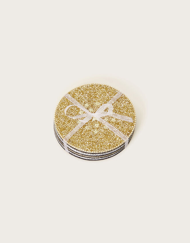 Shellac Beaded Coasters 4 Pack, , large