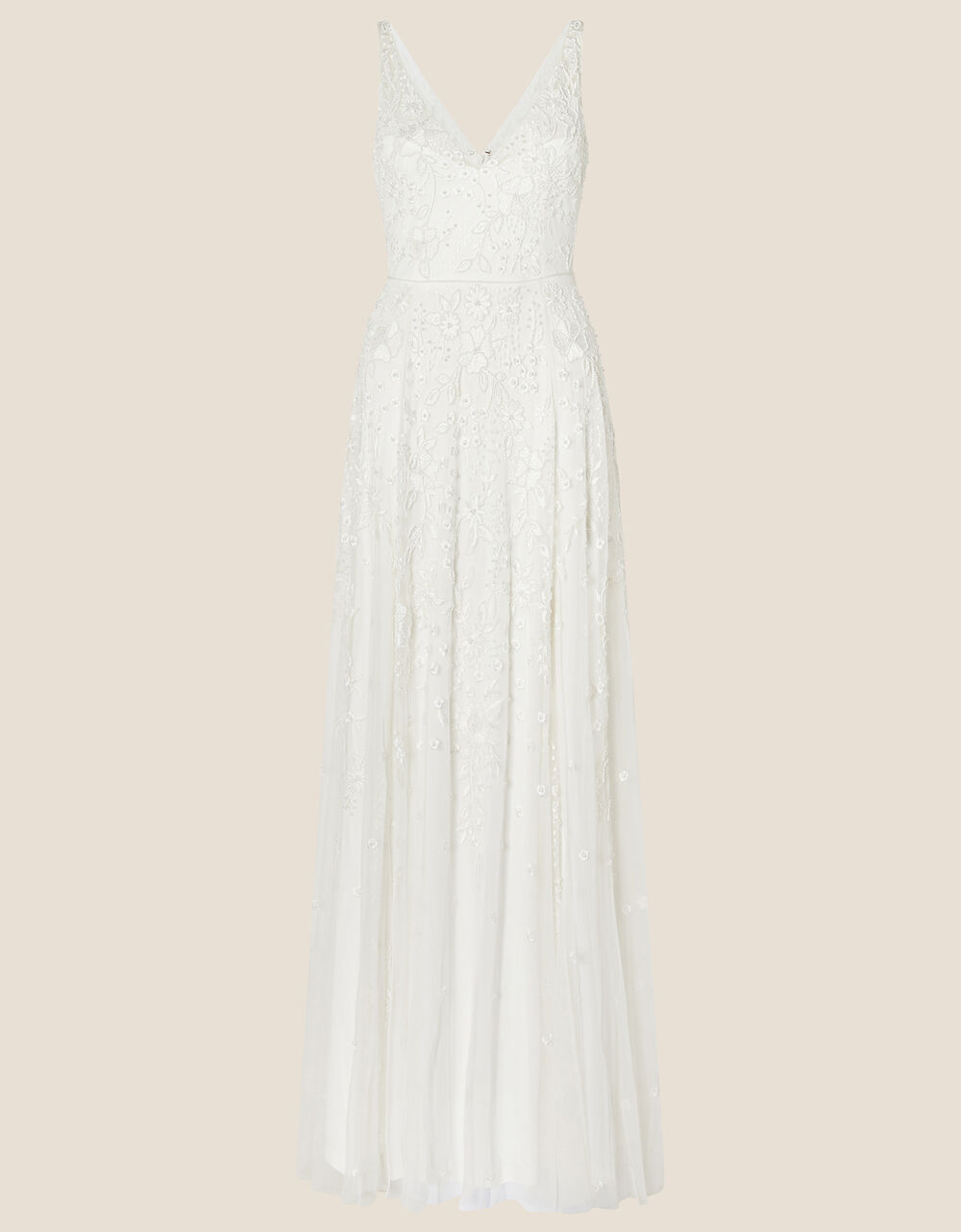 Eve Embellished Bridal Maxi Dress Ivory | Wedding Dresses | Monsoon UK.