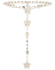 Sparkle Star Linked Bracelet and Ring, , large