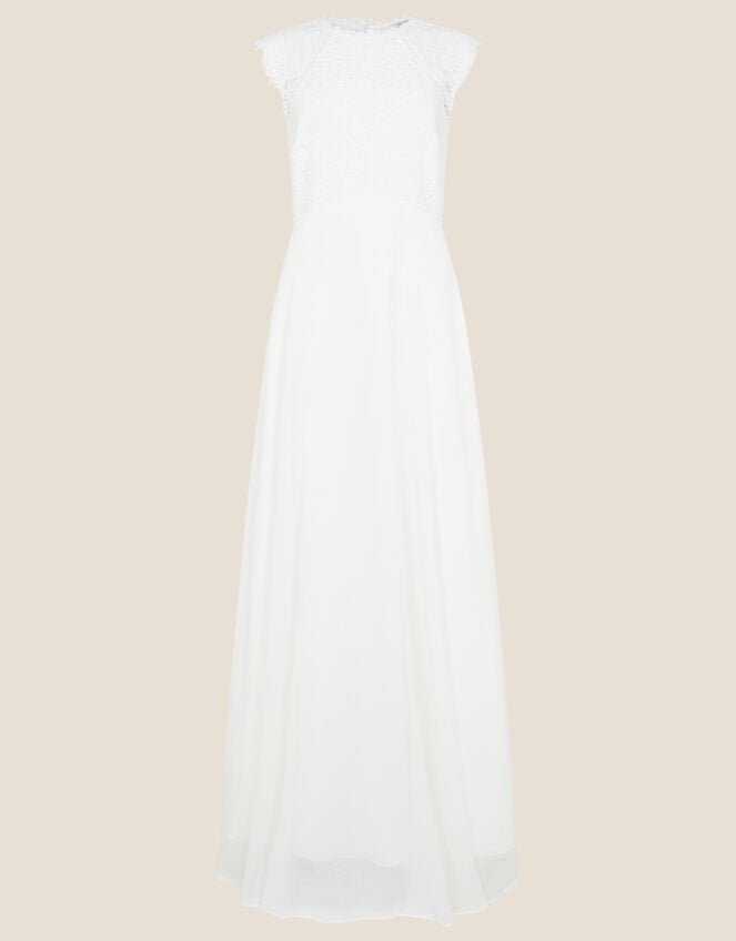 Lilian Lace Bridal Dress, Ivory (IVORY), large