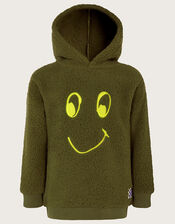 Glow In The Dark Borg Hoodie, Green (KHAKI), large