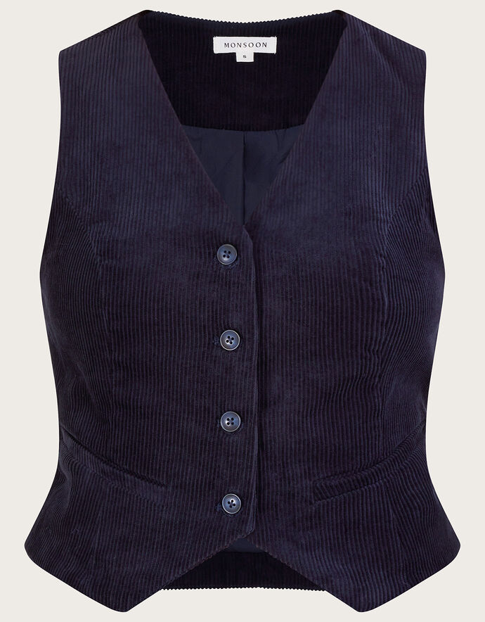 Cord Waistcoat Sleeveless