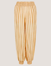 Eve Stripe Balloon Trousers, Ivory (IVORY), large