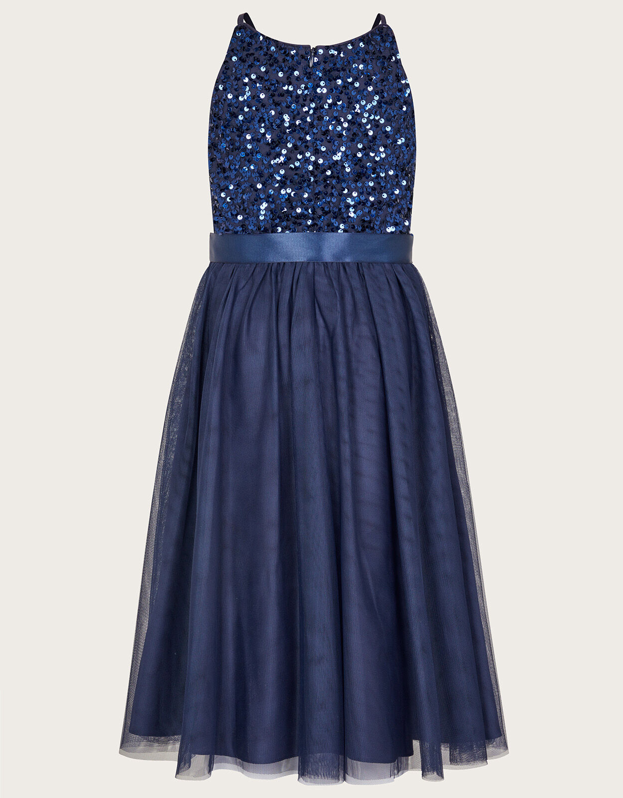 Truth Sequin Occasion Dress Blue Girls Dresses Monsoon UK