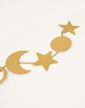 Star and Moon Metal Hanging Decoration, , large