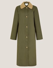Lucy Trench Coat, Green (KHAKI), large