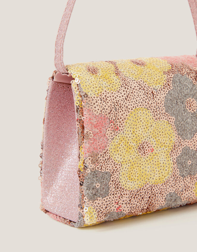 Daisy Sequin Bag, , large