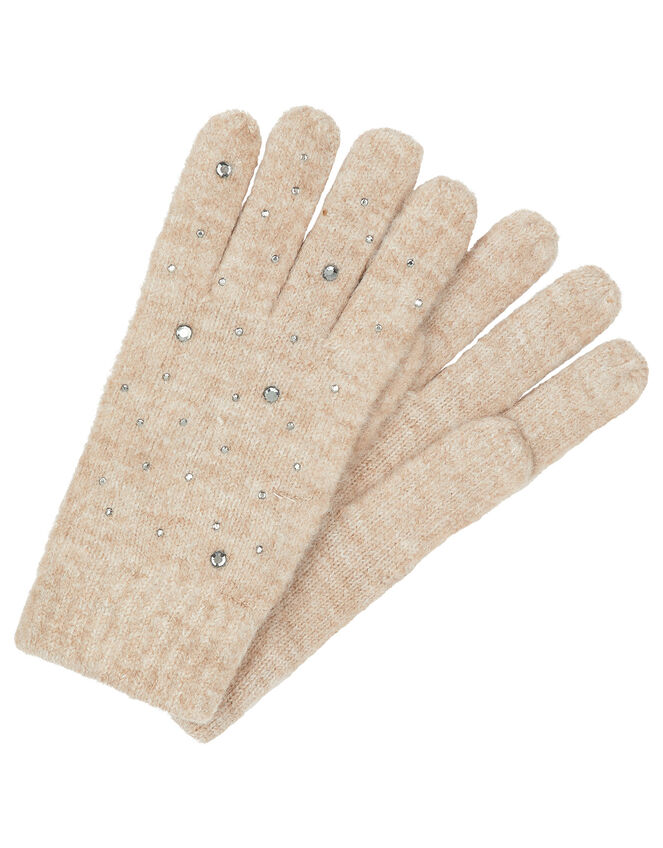 Georgia Gem Knit Gloves, , large