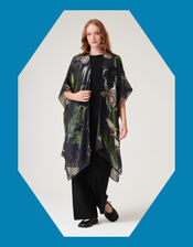 One Hundred Stars Orchid Wool Shawl, , large