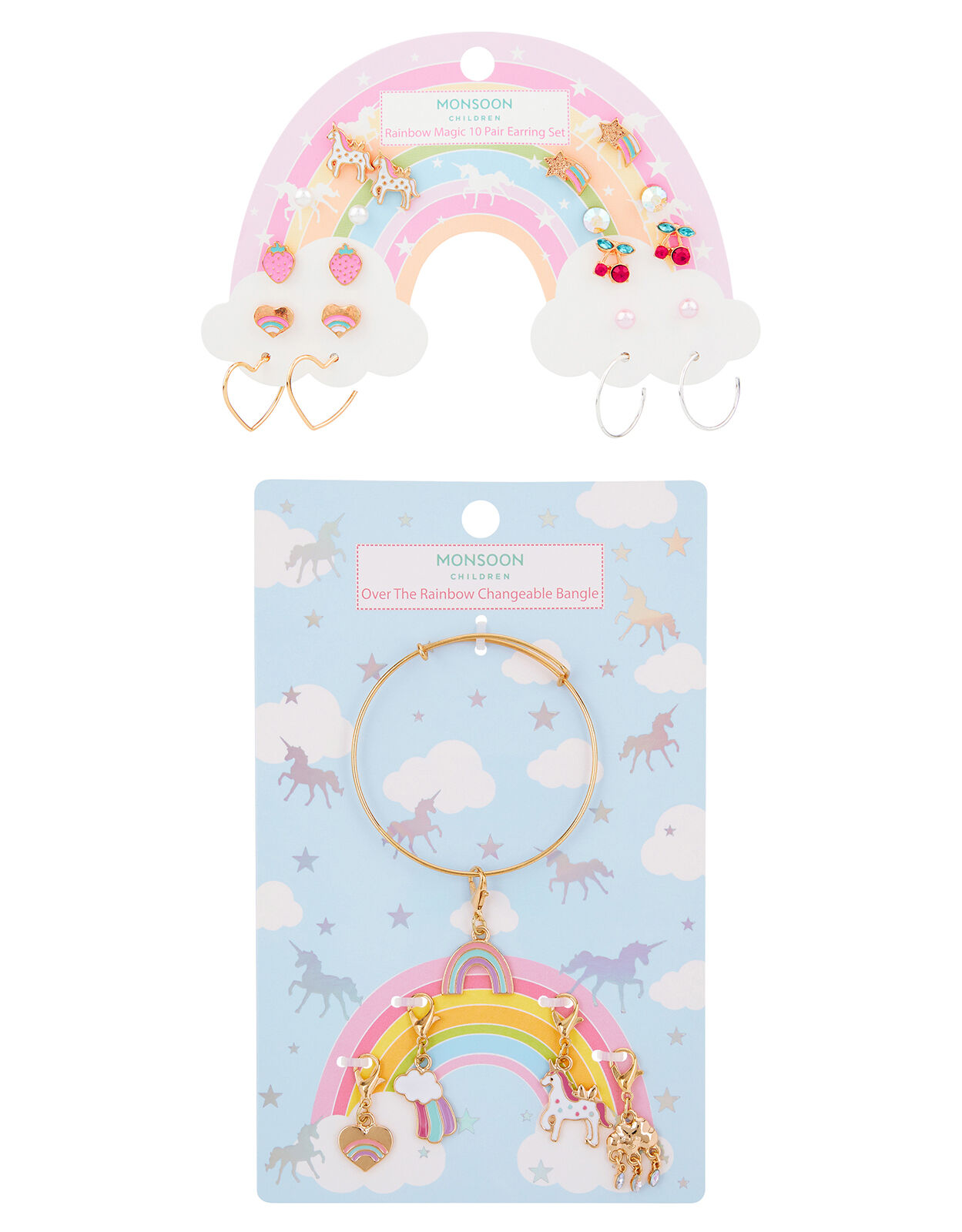 Changeable charm top