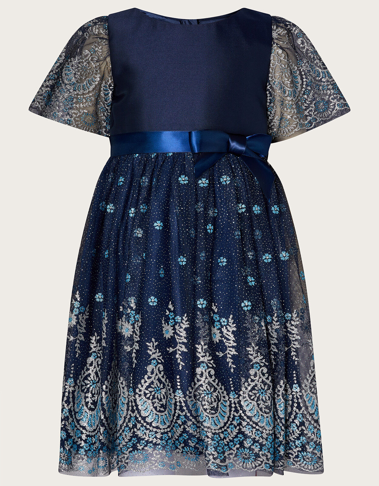 Monsoon glitter dress sale
