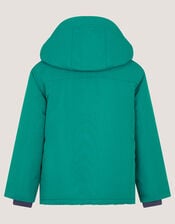 3-In-1 Water-Resistant Anorak Coat, Green (GREEN), large