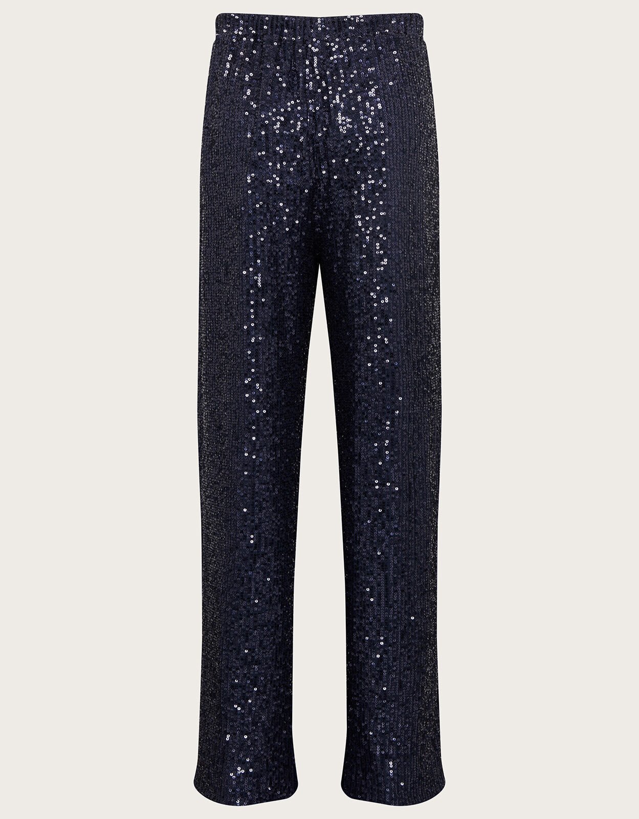 Navy sequin pants store