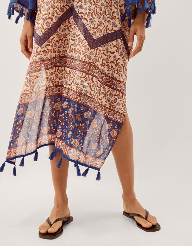 Ari Floral Print Midi Kaftan, , large