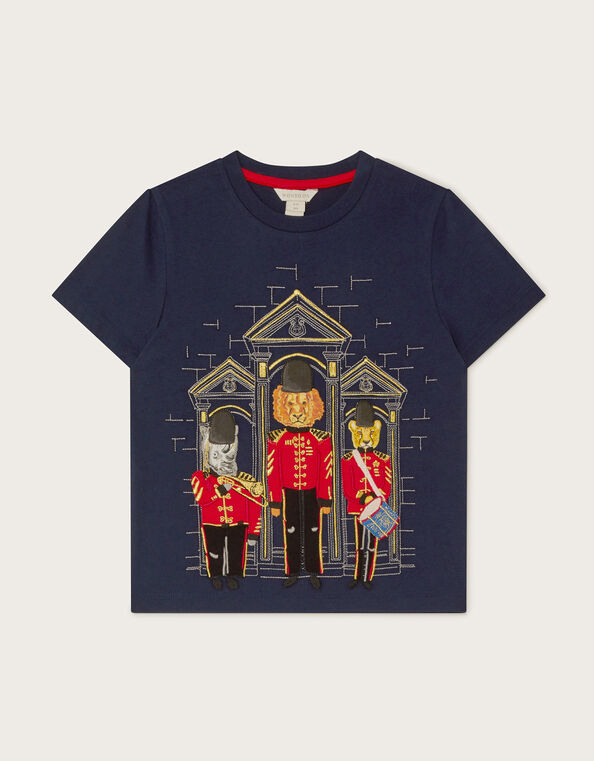 Animal London Guards T-Shirt, Blue (NAVY), large