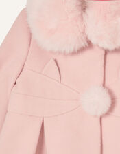 Baby Cat Coat, Pink (PALE PINK), large
