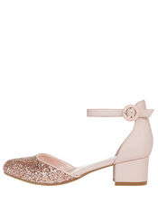 Priya Glitter Two-Part Shoes, Pink (PINK), large