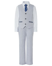 Grayson Oxford Four-Piece Suit Set, Grey (GREY), large