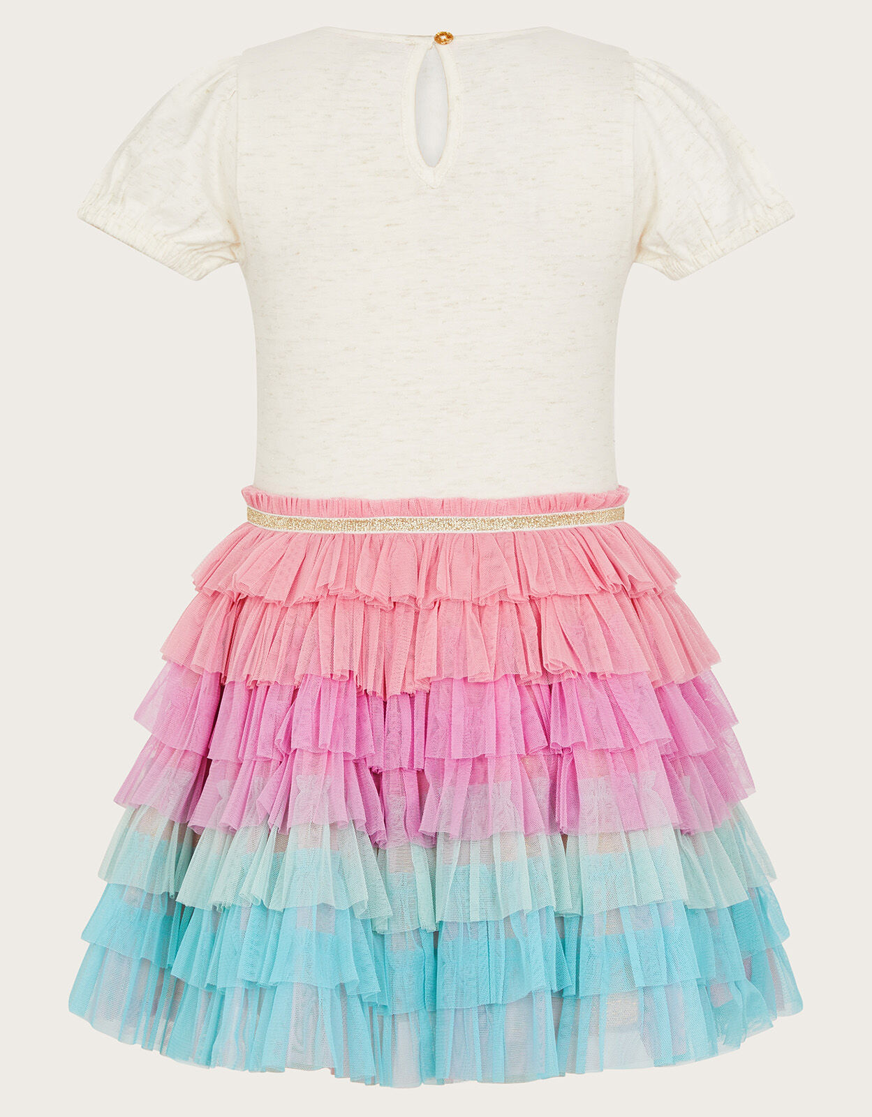 Disco Butterfly Embellished Dress Multi Girls Dresses Monsoon UK